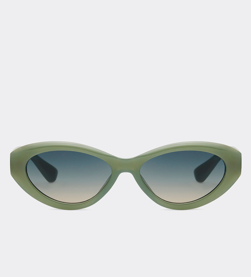 Damskie okulary przeciwsłoneczne retro UV 400 Emilia Green