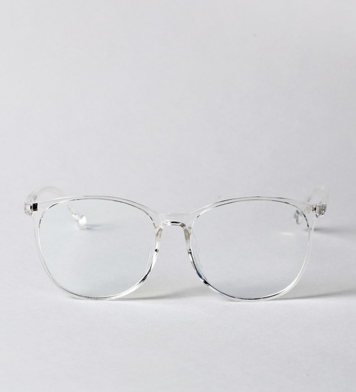 Okulary do komputera oversize przezroczyste Novara Clear