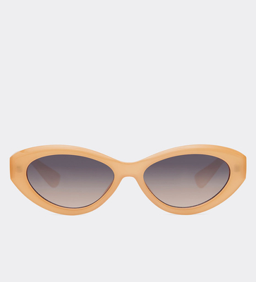 Damskie okulary przeciwsłoneczne retro UV 400 Emilia Beige