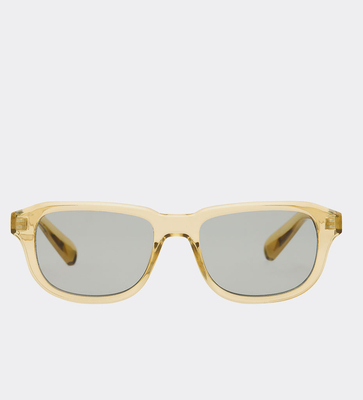 Okulary przeciwsłoneczne damskie prostokątne Rivia Yellow