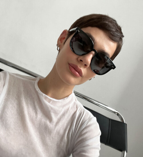 Okulary przeciwsłoneczne z filtrem UV i polaryzacją damskie Nice Black